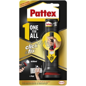 Pattex One For All Universal-Montagekleber Click & Fix mit einfacher Anwendung von bis zu 20 Dosen von 30 g