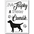 Nekupto Haustiere Magnet Labrador 66 x 90 x 2 mm