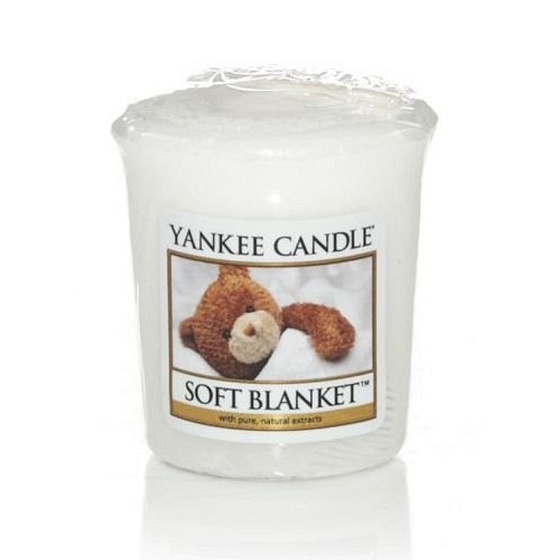 Yankee Candle Soft Blanket - Weiche Decke duftende Votivkerze 49 g