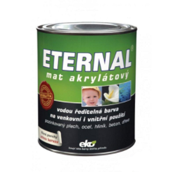 Austiste Ewige Matte Acryl Universalfarbe für Holz, Metall, Beton 09 dunkelbraun 5 kg
