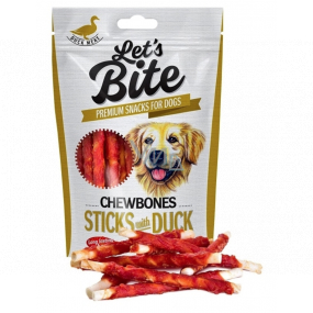 Brit Lets Bite Kaubare Entenstangen Ergänzungsfutter für Hunde 80 g