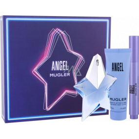 Thierry Mugler Angel Eau de Parfum für Frauen 25 ml + Körperlotion 50 ml + Eau de Parfum 7 ml, Geschenkset für Frauen