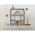 Albi Geldtasche aus Holz Haus 24 x 18 x 0,9 cm