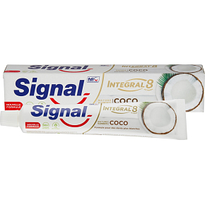 Signal Zahnpasta Nature Elements Integral 8 Coco White, 75 ml