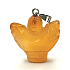 Calcit Engel, Engelsflügel Anhänger Naturstein handgeschliffen 25 x 21 x 5 mm, Intuitionsstein