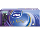 Zewa Softis Standard 4-lagige Papiertaschentücher, 10× 10 Stk