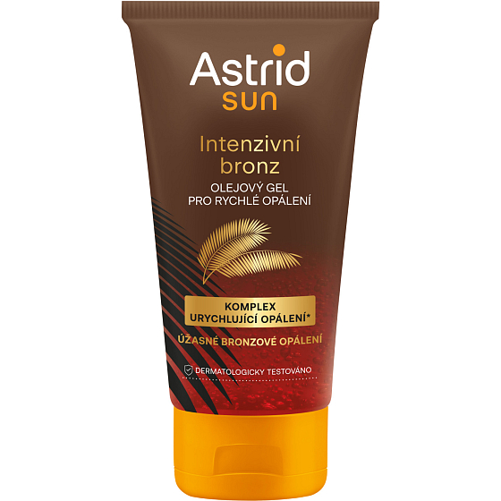 Astrid Sun Öl-Gel für schnelles Bräunen, ohne UV-Filter, 150 ml