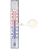Spokar 2106 flach, Fensterthermometer aus Kunststoff, selbstklebend