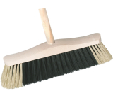 Spokar 5111/611 Besen mit Stiel, ungespaltene synthetische PET-Fasern, 120 cm