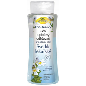 Bione Cosmetics Sanikelkraut zweiphasiger Augen- und Gesichts-Make-up-Entferner 255 ml