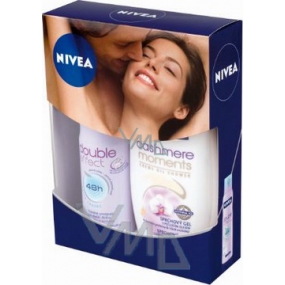 Nivea Kazcashmere Duschgel 250 ml + Antitranspirant Spray 150 ml, für Frauen Kosmetikset