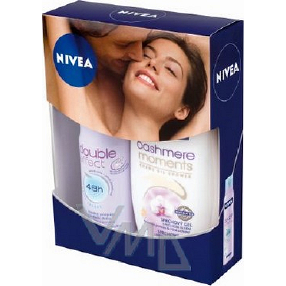 Nivea Kazcashmere Duschgel 250 ml + Antitranspirant Spray 150 ml, für Frauen Kosmetikset