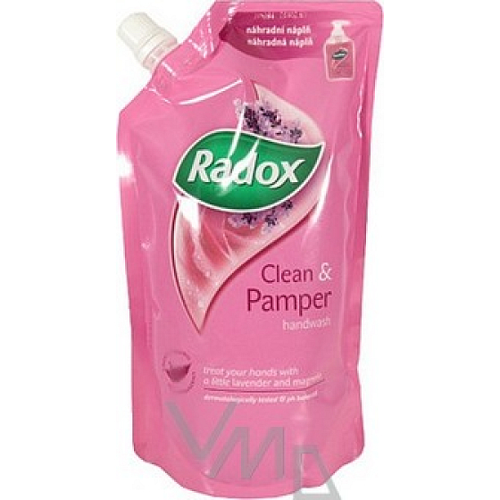 Radox Clean & Pamper Flüssigseife 500 ml nachfüllen