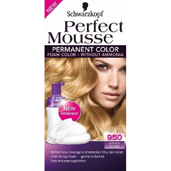 Perfect Mousse Permanent Color Haarfarbe 950 Golden Fawn