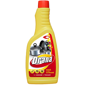 Severochema Drana na nádobí, čistič nádobí a trouby, s vůní Citrusfrüchte, 500 ml