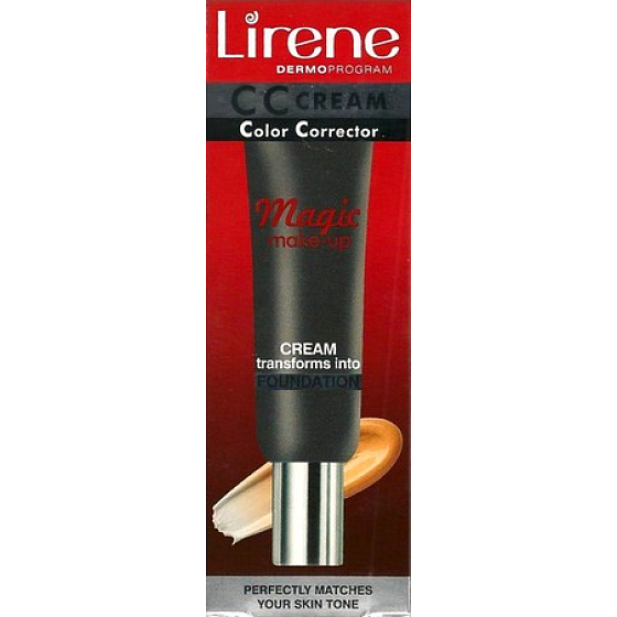 Lirene CC Magic Wonder Creme Make-up 02 Natürlich 30 ml