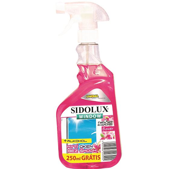 Sidolux Window Nano Code Blumenduft für Fenster 750 ml