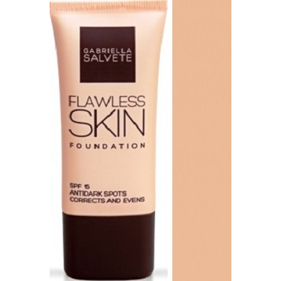Gabriella Salvete Make-up der Flawless Skin Foundation 02 Beige 30 ml