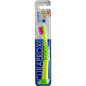 Curaprox Curakid CK 4260 Ultra Soft die weichste Variante bot Zahnbürste in verschiedenen Farben für Kinder 1 Stück