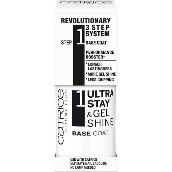 Catrice Ultra Stay & Gel Shine Basislack Nagellack 10 ml