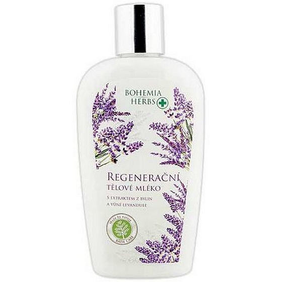 Bohemia Gifts Lavendel regenerierende Körpermilch 250 ml