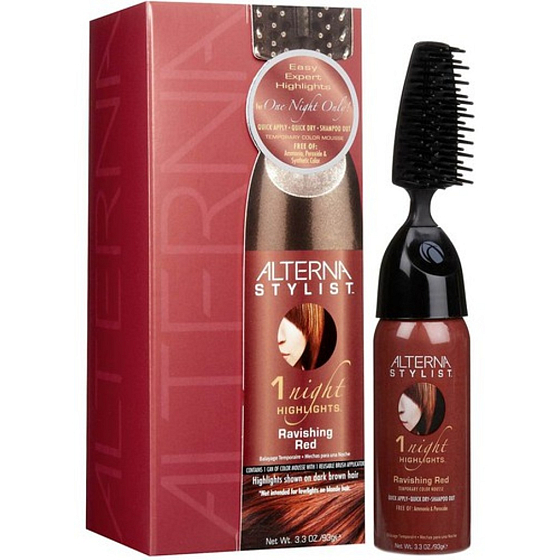 Alterna Stylist 1 Night Highligts Ravishing Red Einweg-Highlights Haarfarbe 93 ml
