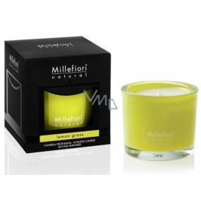 Millefiori Milano Natural Lemon Grass Duftkerze brennt bis zu 60 Stunden 180 g