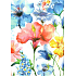 Nekupto Geschenk Papiertüte 32,5 x 26 x 13 cm Blumen 1755 02 KFL