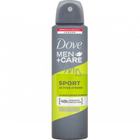 Dove Men + Care Sport Active + Frisches Antitranspirant Deodorant Spray für Männer 150 ml