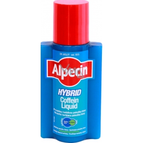 Alpecin Hybrid Coffein Liquid Toner gegen erblich bedingten Haarausfall für empfindliche, juckende Haut 200 ml