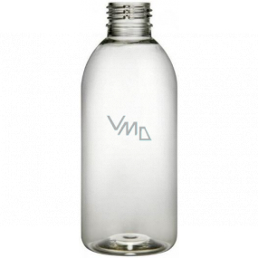 Transparente Flasche, Kunststoff, mit Verschluss, Durchmesser 28 mm, 200 ml