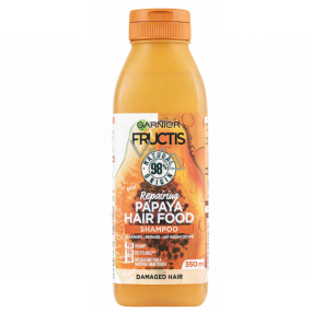 Garnier Fructis Papaya Hair Food Shampoo für strapaziertes Haar 350 ml