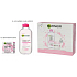 Garnier Botanical Cream mit Rosenwassercreme für trockene und empfindliche Haut 50 ml + Mizellenwasser 3 in 1 für empfindliche Haut 400 ml, Kosmetikset