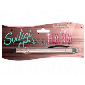 Nekupto Glühender Stift mit dem Namen Hana, Touch Tool Controller 15 cm
