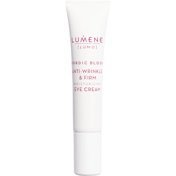 Lumene Lumo Nordic Bloom Anti-wrinkle & Firm Night Moisturizing Augencreme straffende und feuchtigkeitsspendende Anti-Falten Augencreme 15 ml