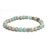Jaspis / Shushan Stein Armband elastischer Naturstein, Kugel 6 mm / 16 - 17 cm