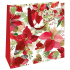 Nekupto Geschenkpapier Tasche Luxus 33 x 33 cm Weihnachten roten Stern