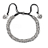 Tibetischer Buddhismus, Sechs Worte, Mantra-Armband handgefertigter Seilknoten, 16 - 28 cm
