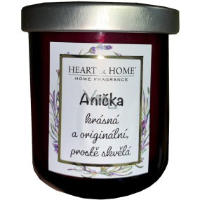 Heart & Home Sweet Cherry Soja-Duftkerze mit dem Namen Annie 110 g