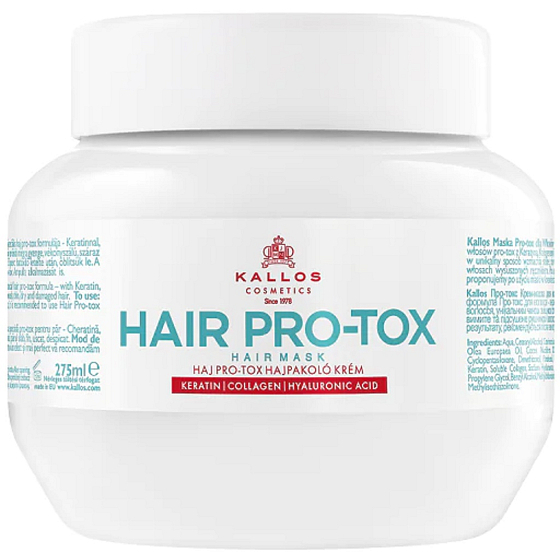 Kallos Pro-Tox Maske für kraftloses und geschädigtes Haar 275 ml