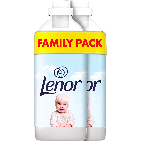 Lenor Sensitive hypoallergener Weichspüler 2 x 1800 ml, Duopack