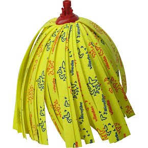 Vileda SuperMocio Soft Fransenmop für den Boden, 1 Stück Vileda SuperMocio Soft Fransenmop für den Boden, 1 Stück