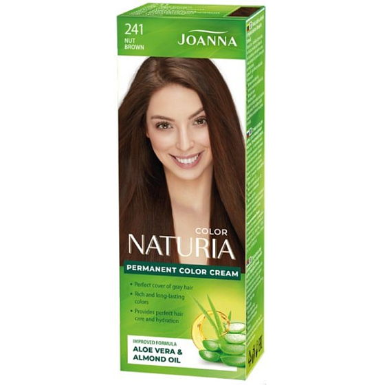 Joanna Naturia Haarfarbe mit Milchproteinen 241 Walnuss