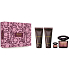 Versace Crystal Noir Eau de Parfum 90 ml + Duschgel 100 ml + Körperlotion 100 ml + Eau de Parfum 5 ml, Geschenkset für Frauen