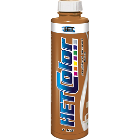 Het Hetcolor Maler Tönfarbe, 0760 orange Ziegel, 1 kg Het Hetcolor Maler Tönfarbe, 0760 orange Ziegel, 1 kg