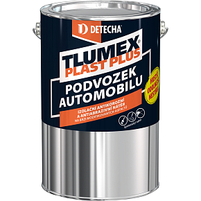Tlumex Plast Plus antikorrosive Farbe für Auto und Unterboden, schwarz, 4 kg