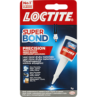 Loctite Super Bond Precision schnell trocknender Kleber, 5 g
