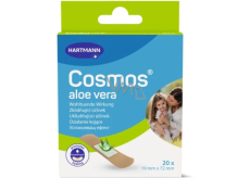 Cosmos náplasti s aloe vera 1,9 x 7,2 cm, 20 ks