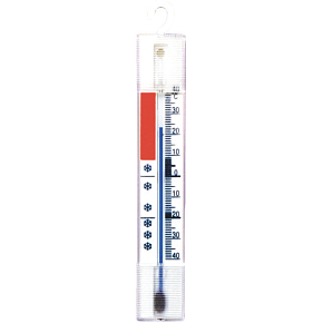 Spokar 5101 Kühlschrankthermometer, Kunststoff, 154 × 24 mm