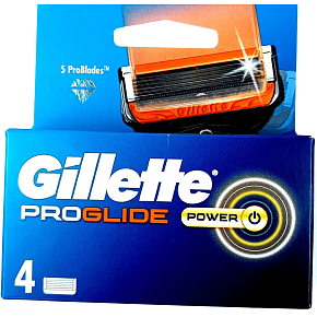 Gillette Fusion ProGlide Power Ersatzklingen 4 Stück für Männer